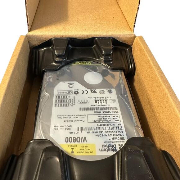 Western Digital WD Caviar WD800 80.0GB Enhanced PATA (IDE/EIDE) Hard Drive New - Picture 3 of 3